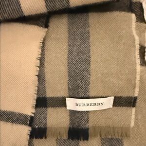 Classic Burberry scarf